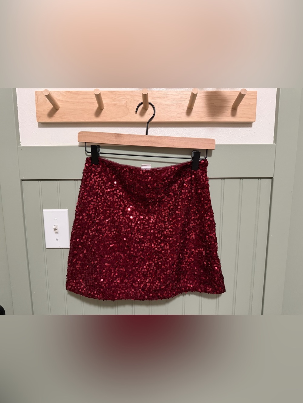 GAP kids sequin mini skirt